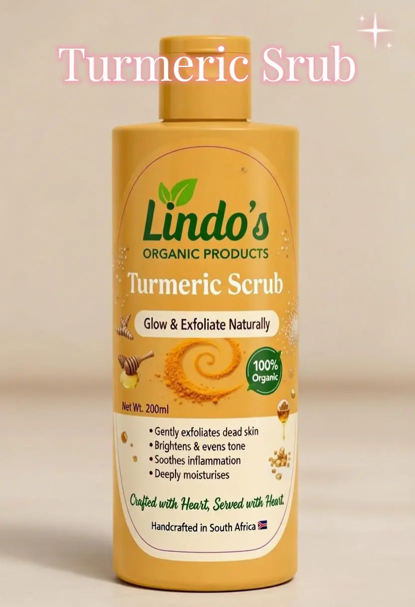 Turmeric Body Scrub ā Deep Cleanse, Brighten & Exfoliate! š